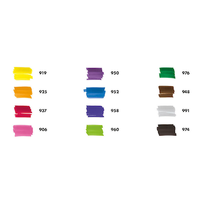 Artikelbild 3 für Marabu GRAPHIX SUGARHOLIC Permanentmarker-Set farbsortiert 1,0 - 7,0 mm, 12 St., Artikelnummer 223036