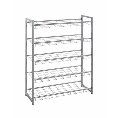 Artikelbild 3 für HAKU Möbel Schuhregal silber 80,0 x 30,0 x 106,0 cm, 1 St., Artikelnummer 646568