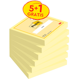 Artikelbild 1 für 5 + 1 GRATIS: Post-it® Notes 654 Haftnotizen gelb, 5 Blöcke + GRATIS 1 Blöcke, Artikelnummer 354557