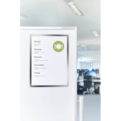 Artikelbild 4 für magnetoplan Magnetrahmen silber A4, 5 St., Artikelnummer 606469