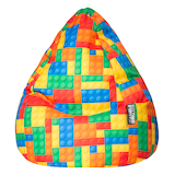 Artikelbild 1 für SITTING POINT Bricks XL Sitzsack bunt, Artikelnummer 587547