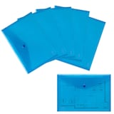 Artikelbild 1 für FolderSys Dokumententaschen DIN A4 blau glatt 0,20 mm, 10 St., Artikelnummer 919340