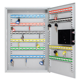 Artikelbild 1 für ROTTNER S100 EL Schlüsselkasten lichtgrau mit 100 Haken, Elektronikschloss, 38,0 x 8,0 x 55,0 cm, 1 St., Artikelnummer 830404