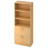 Artikelbild 1 für HAMMERBACHER Regalschrank 7300 RE, V7300/3/3/RE ahorn 80,0 x 42,0 x 200,4 cm, 1 St., Artikelnummer 862526