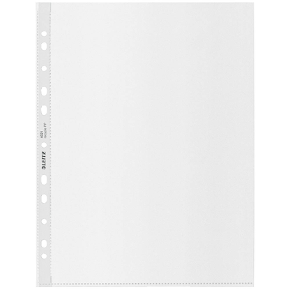 Artikelbild 10 für LEITZ Prospekthüllen recycle 4021 Maxi DIN A4 transparent genarbt 0,10 mm, 25 St., Artikelnummer 304497