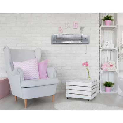 Artikelbild 4 für Babyruf BR 60 Infrarot-Heizstrahler Wandmontage 600 W, Artikelnummer 532533