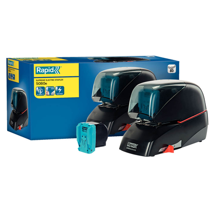 Artikelbild 2 für Rapid Elektrohefter 5080E blau, 1 St., Artikelnummer 647214