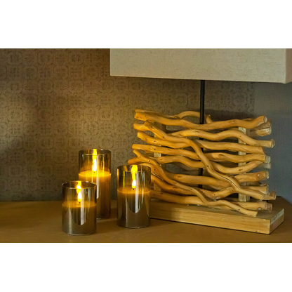 Artikelbild 13 für Idena LED-Kerzen grau, 1 St., Artikelnummer 761934