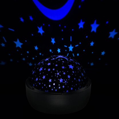 Artikelbild 4 für Idena Sternenhimmel LED Nachtlicht schwarz, 1 St., Artikelnummer 628014