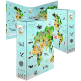 Artikelbild 1 für HERMA Motivordner Weltkarte 7,0 cm DIN A4, 1 St., Artikelnummer 689376