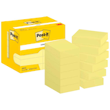 Artikelbild 1 für Post-it® Haftnotizen 653 gelb, 12 Blöcke, Artikelnummer 390021