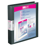 Artikelbild 1 für VELOFLEX VELODUR® Präsentationsringbücher 4-Ringe schwarz 4,0 cm DIN A4, 10 St., Artikelnummer 447359