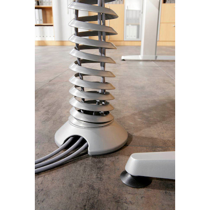 Artikelbild für HAMMERBACHER Kabelschlauch 130,0 cm silber, Artikelnummer 460269