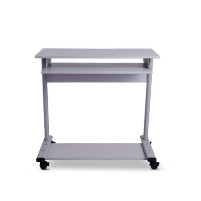 Artikelbild 6 für rocada ZETA PC-Tisch mit Rollen lichtgrau 80,0 x 50,0 x 79,0 cm, Artikelnummer 585930