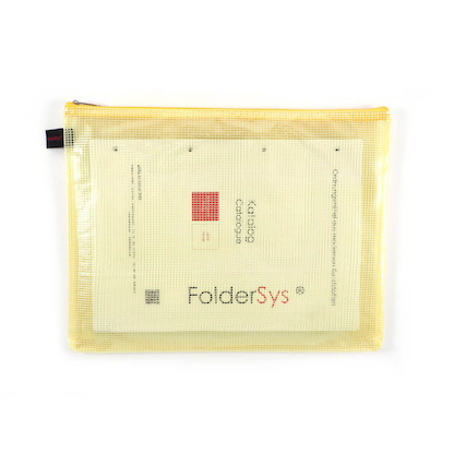 Artikelbild 4 für FolderSys Reißverschlussbeutel DIN A4 gelb 0,15 mm, 10 St., Artikelnummer 395956