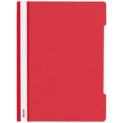 Artikelbild 7 für LEITZ Schnellhefter 4191 Kunststoff rot DIN A4, 25 St., Artikelnummer 285649