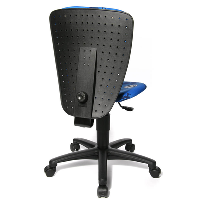 Artikelbild 4 für Topstar Kinderdrehstuhl High S'cool®, 70570 CA40 Stoff blau, Gestell schwarz, Artikelnummer 571489