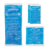 Artikelbild 1 für relaxdays Kühlpad-Set 4er 10039565_0 blau, 1 Set, Artikelnummer 140679