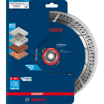 Artikelbild 2 für BOSCH Diamant-Trennscheibe EXPERT MultiMaterial, 1 St., Artikelnummer 218919