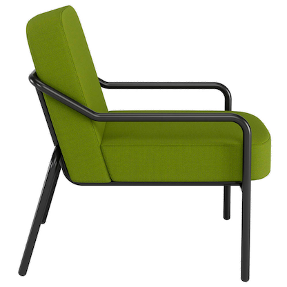 Artikelbild 2 für medso powered by PAPERFLOW Sessel MEDSO M Rund grün schwarz Kunststoff 58,0 x 74,3 x 73,6 cm, 1 St., Artikelnummer 522518