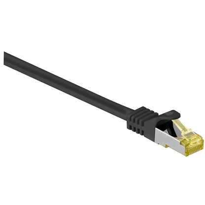Artikelbild für goobay RJ-45 Netzwerkkabel 20,0 m schwarz bis zu 10,00 Gbit/Sek. bis zu 500 MHz, 1 St., Artikelnummer 133506