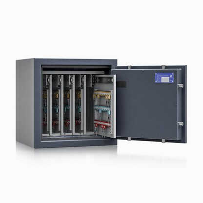 Artikelbild für ISS safe4key Schlüsseltresor grau mit 280 Haken, Elektronikschloss, 50,0 x 42,0 x 50,0 cm, 1 St., Artikelnummer 849804