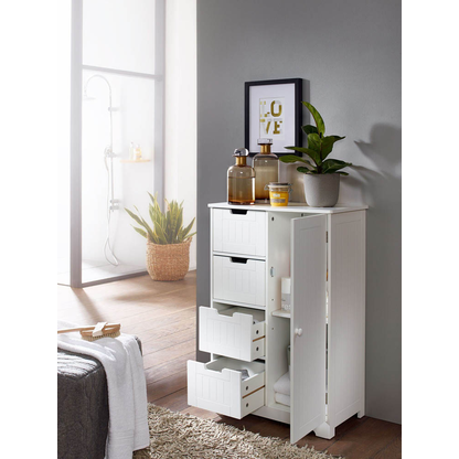 Artikelbild 6 für WOHNLING Badschrank WL5.184 weiß 56,0 x 30,0 x 83,0 cm, Artikelnummer 906807