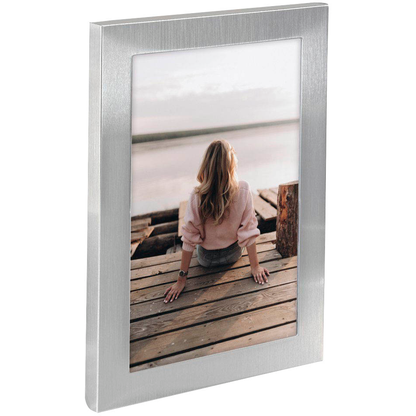 Artikelbild für hama Bilderrahmen Riva silber 15,6 x 20,7 cm, 1 St., Artikelnummer 144388