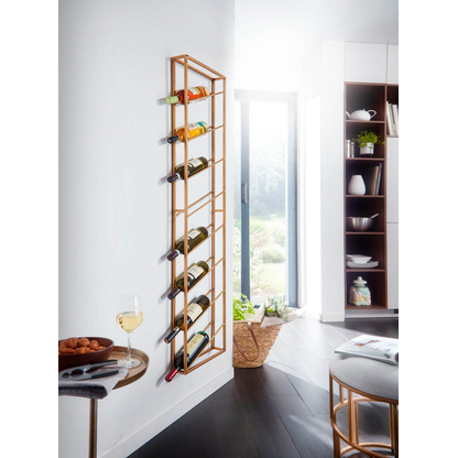 Artikelbild 6 für WOHNLING Weinregal gold 36,0 x 8,0 x 150,0 cm, 1 St., Artikelnummer 166387