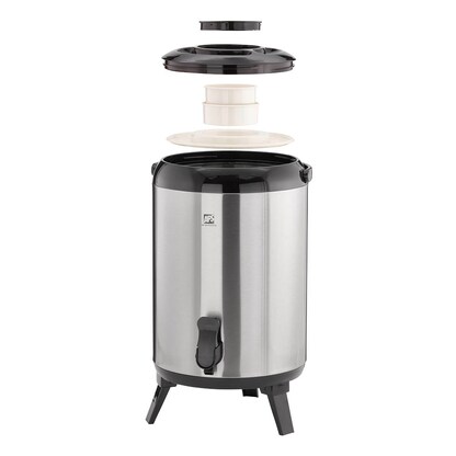 Artikelbild 2 für APS Isolier-Getränkespender schwarz, silber 9,5 l, 1 St., Artikelnummer 196376