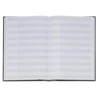 Artikelbild 4 für KÖNIG & EBHARDT Geschäftsbuch 86-55223 DIN A4 kariert, schwarz Hardcover 192 Seiten, 1 St., Artikelnummer 611426