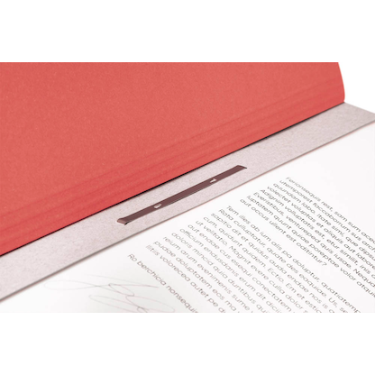 Artikelbild 5 für FALKEN Ösenhefter Karton rot DIN A4, 50 St., Artikelnummer 949988