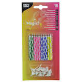 Artikelbild 1 für PAPSTAR Geburtstagskerzen Magisch mehrfarbig, 10 St., Artikelnummer 683104