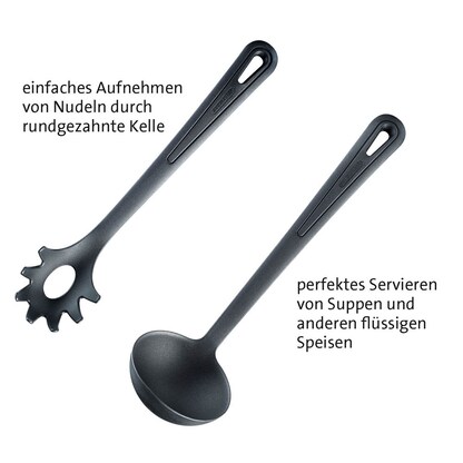 Artikelbild 4 für WESTMARK Küchenhelfer-Set Gentle Kunststoff schwarz, 1 Set, Artikelnummer 709677
