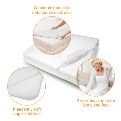 Artikelbild 4 für medisana HU 662 Wärmeunterbett weiß 100 W, Artikelnummer 858122