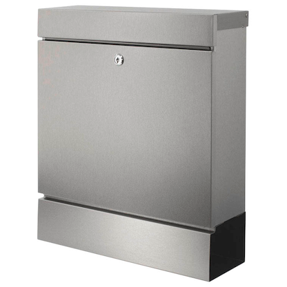 Artikelbild 5 für BURG WÄCHTER Briefkasten SEATTLE 3848 42010 silber mit Zeitungsfach, Artikelnummer 114757