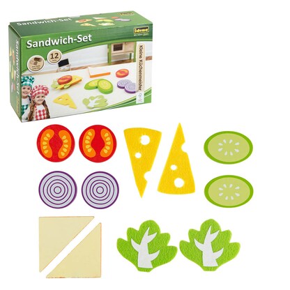 Artikelbild für Idena Kinderküche Sandwich-Set mehrfarbig, Artikelnummer 193229