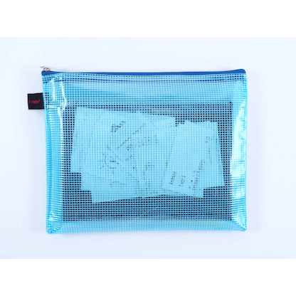 Artikelbild 4 für FolderSys Reißverschlussbeutel DIN A5 blau 0,15 mm, 10 St., Artikelnummer 395792