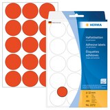 Artikelbild 1 für HERMA Klebepunkte 2272 rot Ø 32,0 mm, 480 St., Artikelnummer 152082