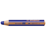 Artikelbild 1 für STABILO woody 3 in 1 Buntstift blau, 1 St., Artikelnummer 444974
