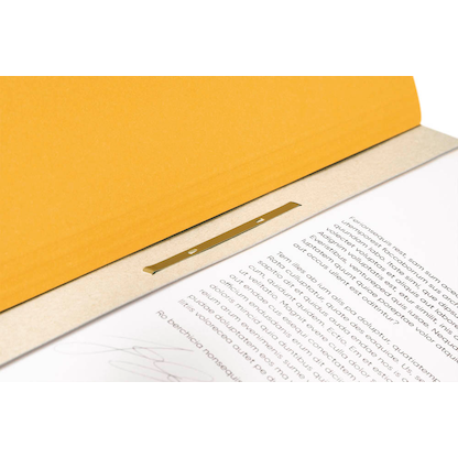 Artikelbild 6 für FALKEN Ösenhefter Karton gelb DIN A4, 50 St., Artikelnummer 950028