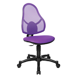 Artikelbild 1 für Topstar Kinderdrehstuhl Open Art® Junior, 71430 S07 Stoff lila, Gestell silber, Artikelnummer 571497