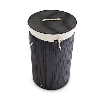 Artikelbild für relaxdays Wäschekorb schwarz, 1 St., Artikelnummer 393112