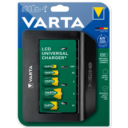 Artikelbild 2 für VARTA LCD UNIVERSAL CHARGER+ Akku-Ladegerät, Artikelnummer 148001