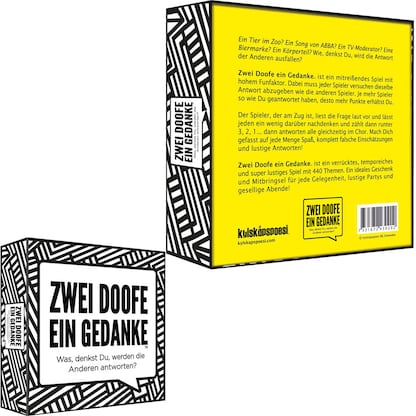 Artikelbild für kylskapspoesi Zwei Doofe ein Gedanke Kartenspiel, 1 St., Artikelnummer 794501