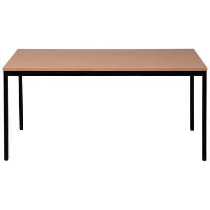 Artikelbild 2 für Gürkan Mehrzwecktisch buche rechteckig, Vierkantrohr schwarz, 140,0 x 70,0 x 75,0 cm, Artikelnummer 824370