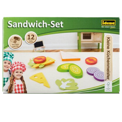 Artikelbild 8 für Idena Kinderküche Sandwich-Set mehrfarbig, Artikelnummer 193229