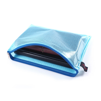 Artikelbild 5 für FolderSys Reißverschlussbeutel DIN A5 blau 0,15 mm, 10 St., Artikelnummer 395792