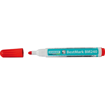 Artikelbild 2 für STANGER BestMark M240 Whiteboard-Marker rot 1,0 - 3,0 mm, 1 St., Artikelnummer 436616