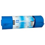 Artikelbild 1 für STARPAK Müllbeutel 120,0 l blau 45,0 µm, 50 St., Artikelnummer 465581